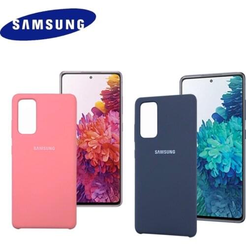 Soft Case For Samsung Galaxy S20FE S20+ S20Ultra 5G Original Silicone Cover Silky Touch Protective Shell For S20 Ultra Plus FE
