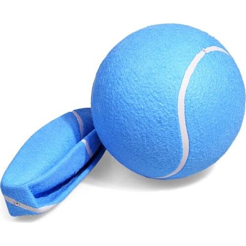 Inflatable Tennis Ball Standard 8 inches Practice Tennis For Training Exercise Supplies
