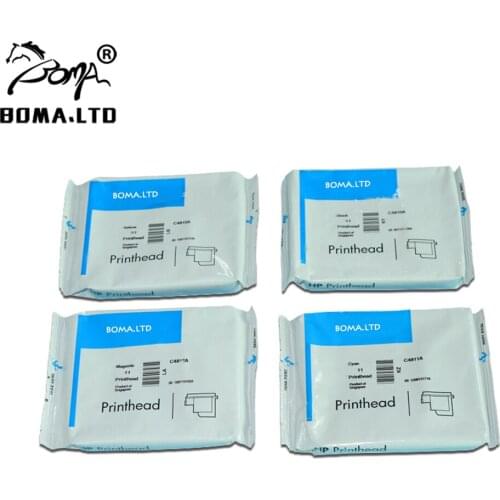 BOMA.LTD NEW Printhead For HP 11 Print Head C4810a C4811a C4813a C4812a For HP11 111 110 500ps 800ps 510ps 815 1100 1200 70