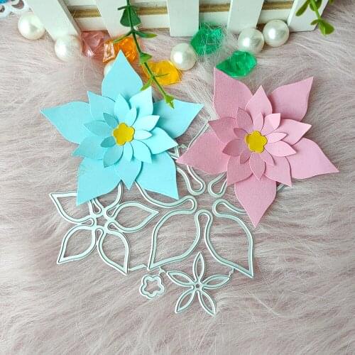 New Flowers metal cutting die mould scrapbook decoration embossed photo album decoration card making DIY handicrafts