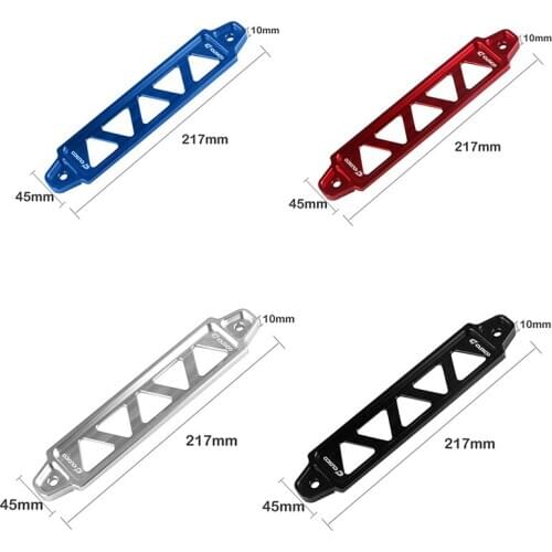 NEW Car Tie Car Racing Battery Tie Down Mount Bracket Lock Anodized Universal Alloy Battery Tie Down Brace Fits