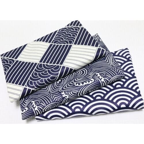 Half Meter 50*160cm Japanese-style Cotton Fabric For Patchwork Quilts Cushions Pillows Cover Sewing Tilda Doll Cloth DIY Crafts