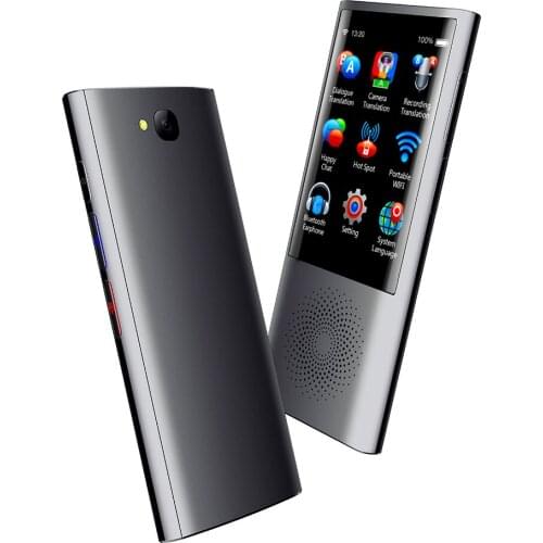 Portable 2.8 inch touch screen AI voice translator 4G 77 languages travel business instant W1 voice translator