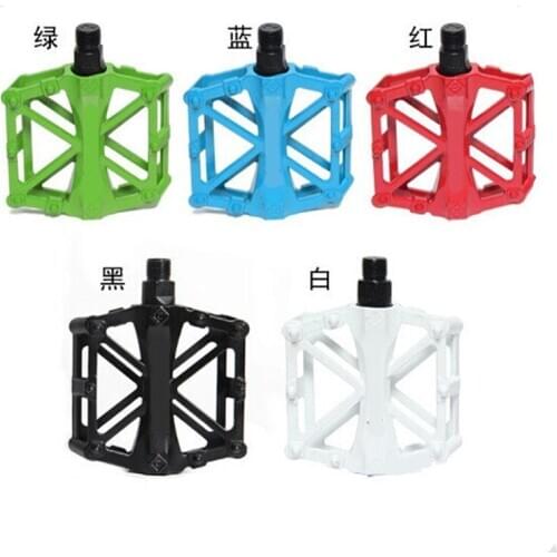 Q080 Bicycle Pedals Mountain Bike MTB Road Cycling Alloy Pedal Vintage Bearing BMX Ultra-light Pedal Bike Ball Pedal Accessories