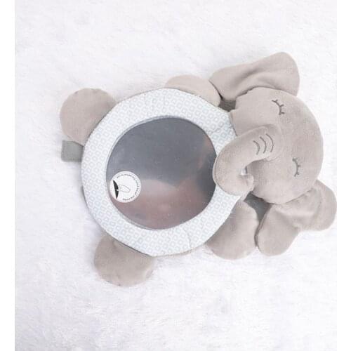 28EC Adjustable Safety Car Baby Mirror Back Seat Headrest Rearview Mirrors Facing Rear Ward Infant Monitor