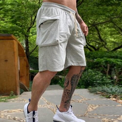 Gym Shorts Men Training Bodybuilding Workout Summer Swimming Beach Basketball Shorts Sport Fitness Joggers Running Short Pants