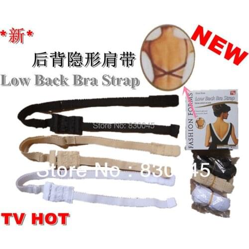 TV HOT*New Design Fashion Low Back Bra Strap/Women V-shaped Dressing bra strap