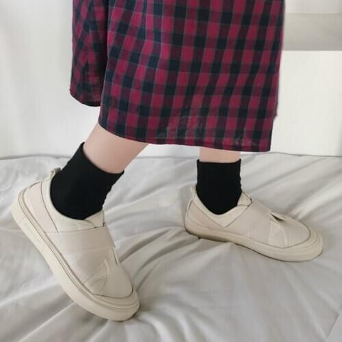 2020 Spring New Style Women Loafers Vulcanized Solid Shoes Sneakers Ladies Casual Shoes Breathable Walking Canvas Shoes W31-36