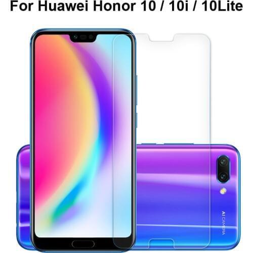Tempered Glass on for Huawei Honor 10 i Safety Glass for Honor 10 Light Protective Glass Film for Honor 10 Lite Screen Protector