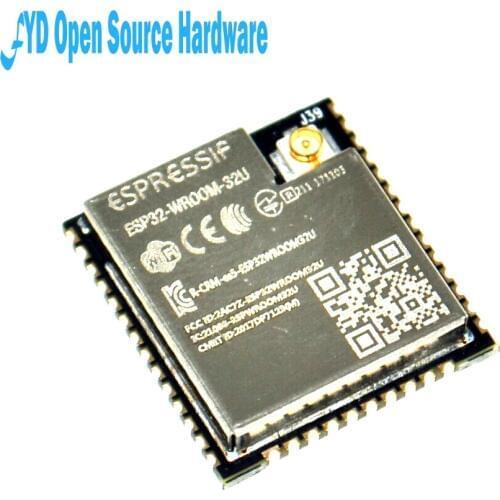 1pcs ESP32 module External antenna ESP-WROOM-32U module Compatible with ESP-32S ESP-32