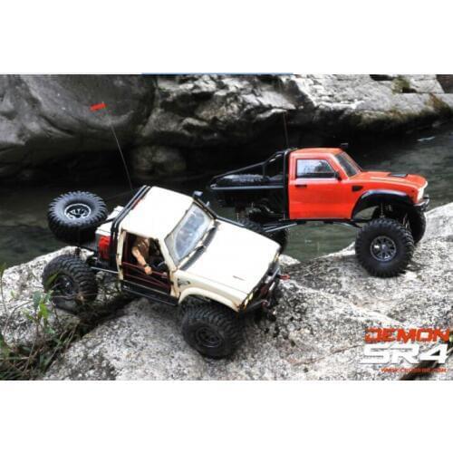 2018 CROSSRC DEMON SR 4 1:10 scale rc 4X4 RC rock cralwer Cralwer Truck w/Soft Body Kits 4wd compaible Hraxxas AXIAL RC8WD