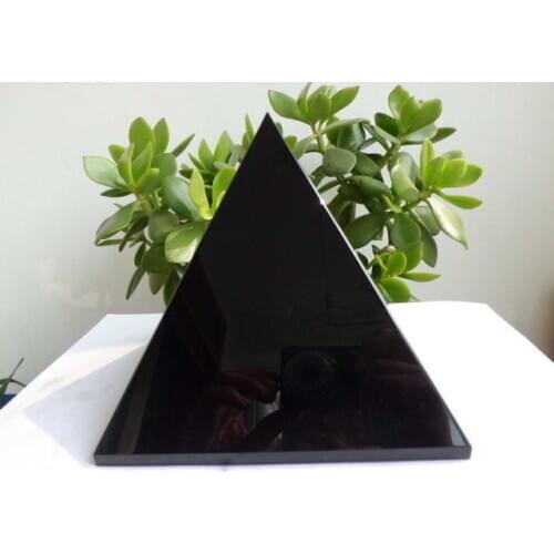 2880g NATURAL OBSIDIAN POLISHED CRYSTAL PYRAMID Healing