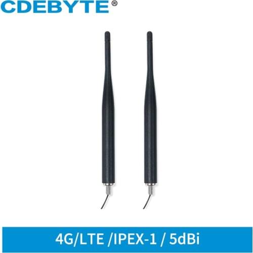 4G LTE Rubber Antenna 5dBi IPEX-1 TX4G-JZLW-15 High Gain Screw Fixed Easy to Install 20W Taxi Teams Other Related Equipment