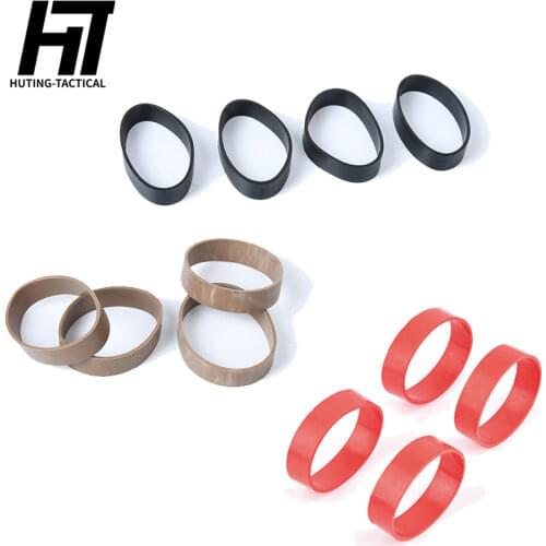 4PCS High Strength Elastic Rubber Ring Rubber Band For Hunting Rilfe DBAL A2 PEQ15 M300 M600 Flashlight Laser Sight