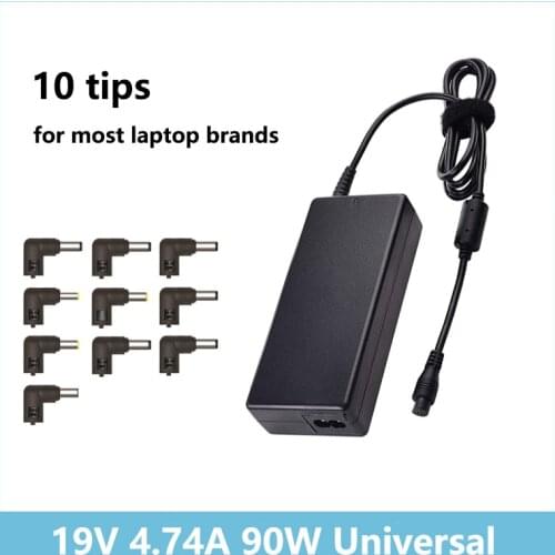 90W AC Adapter Universal Laptop Charger for Dell HP Asus Lenovo Acer Toshiba Lenovo Power Supplies Adapter
