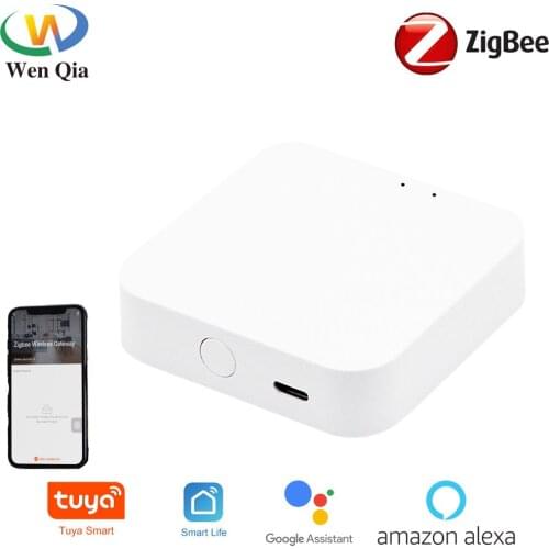 Zigbee 3.0 Wireless Gateway,Tuya Smart Home Control Hub,Smart Life APP Voice Control,For Zigbee Sensor,Alexa Google Assistant
