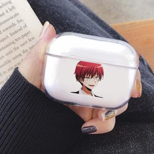Karma Akabane Assassination classroom Cover For AirPods Pro 3 Air Pods Case Earphone Accessories TPU Protector Airpods3 Case