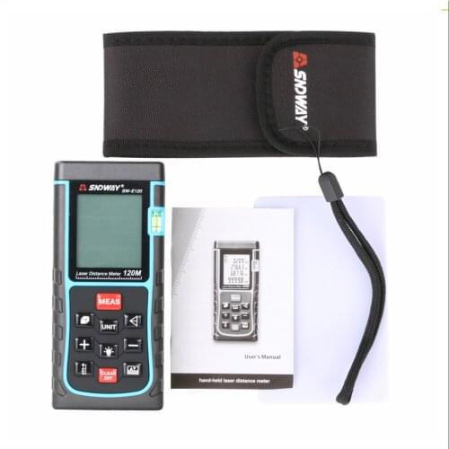 SNDWAY SW-E150 150/120M Laser Distance Meter Digital Mini Range Finder Digital Laser Distance Meter Distance Measuring Tape Tool