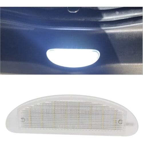 LEEPEE 18 LED Car License Plate Lights Super Bright Number Plate Lamp White Canbus No Error 12V
