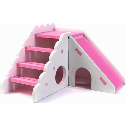 Legendog 1pc Small Pet Nest Hamster Play Toy Creative Non-Toxic Hamster Seesaw Hamster Triangle Swing Pet Supplies