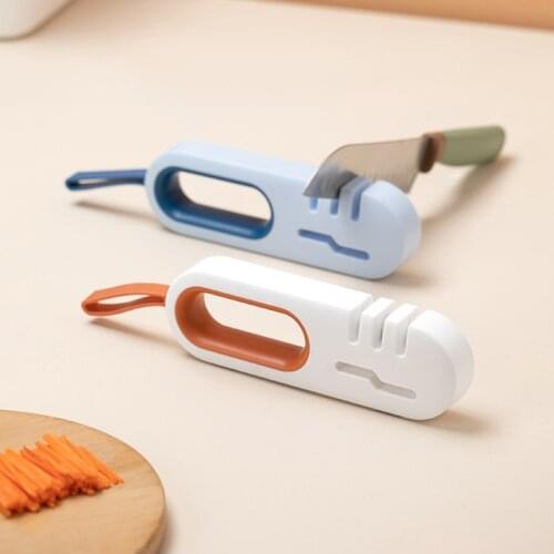 Mini knife sharpener multitool scissor sharpening guide set pocket knive diamond afilador diamante sharpeners kitchen tools