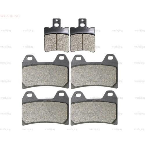 Brake Pads set fit MOTO GUZZI V11 V 11 Coppa Italia Scura R Sport Ballabio (05) Corsa (04-06) Sport (01-03) Le Mans (02-04)