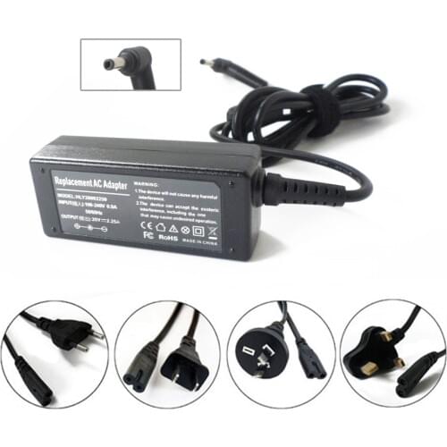 New 20V 2.25A AC Adapter Battery Charger Power Supply Cord For Lenovo IdeaPad 100-14IBY/15IBY 100-15IBD 120S-14IAP 100S Notebook
