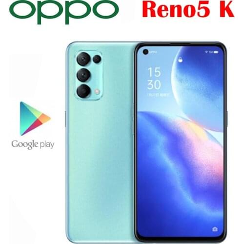 Original Official New OPPO Reno 5K 5G Smart Phone Snapdragon 750G 6.43inch OLED 64MP Camera 4300Mah 64W Super Charger Android11