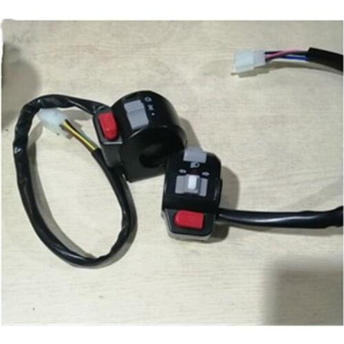 Left Right Side Motorcycle overtaking light Horn switch for BWS Disc brake