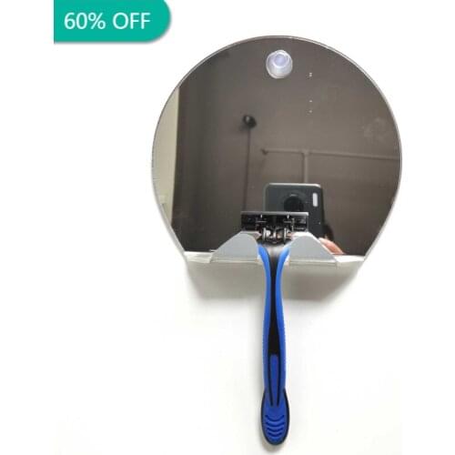 Hanging Shaving Mirror Shower Makeup Mirror Fog Free Bath Mirror Bathroom Shaving Mirror Bathroom Gadgets Storage Razor