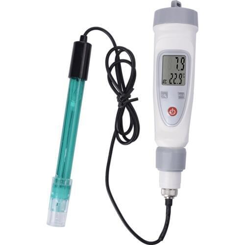 Portable Digital Water Quality Tester Pen PH Meter Water Quality Test Pen PH-20W External Connection Electrode Tester