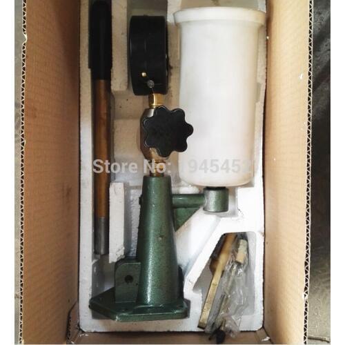 S80HCommon rail diesel Injector nozzle validator fuel nozzle Injector tester good quality,Manual diesel booster pump