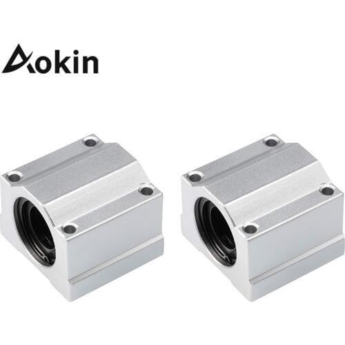 SCS8UU 8mm Linear Ball Bearing Block CNC Router SCS6UU SCS10UU SCS12UU SCS16UU SCS20UU for CNC 3D Printer linear rail shaft rod