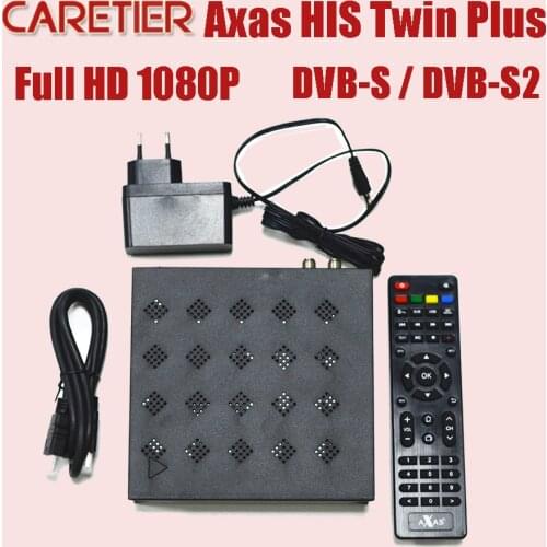 Axas His Twin DVB-S2/S HD Satellite TV Receiver WiFi + Linux E2 Open ATV images TV Box