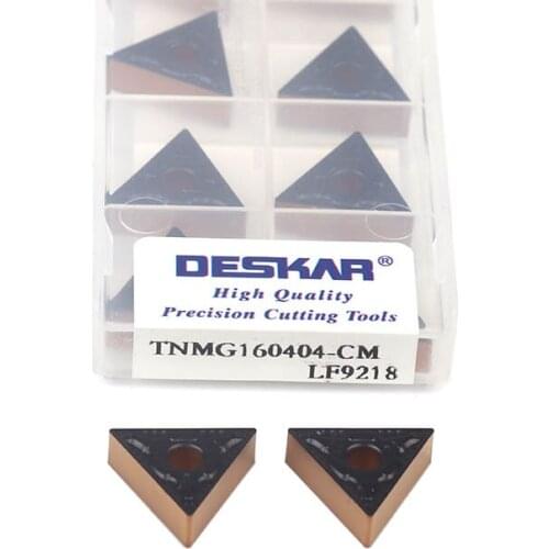 TNMG160404-CM LF9218 TNMG160408-CM LF9218 CNC Lathe Two Color Coated Carbide Inserts External Turning Tools,For Processing Steel