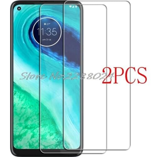 2PCS FOR Motorola Moto G8 Tempered Glass Protective on Motorola Moto G8 XT2045-1 6.4" Screen Protector Glass Film Cover