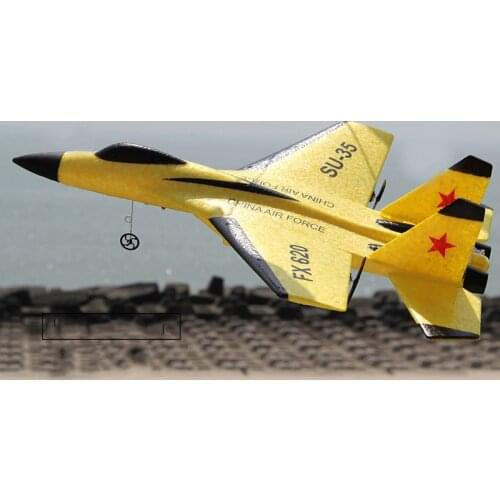 2.4G Glider RC drone SU35 Fixed wing airplane Hand Throwing foam dron Electric Remote Control Outdoor RC Plane toys for boys F22