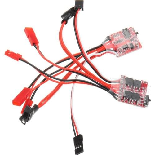 30A Mini Brush ESC Brake 1/16 1/18 1:16 1:18 for Climbing RC Car Ship Tank Mini 4WD WPL Car