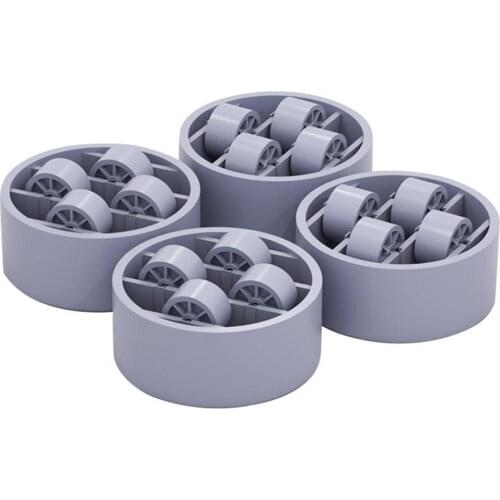 4Pcs Washing Machine Pads Non-Slip Anti-Vibration Protection Mat Noise-Reducing Home Supplies for Household