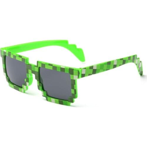 5 Color Fashion Sunglasses Kids Cos Play Action Game Toy Square Glasses Toys for Children Boys Girls Gift