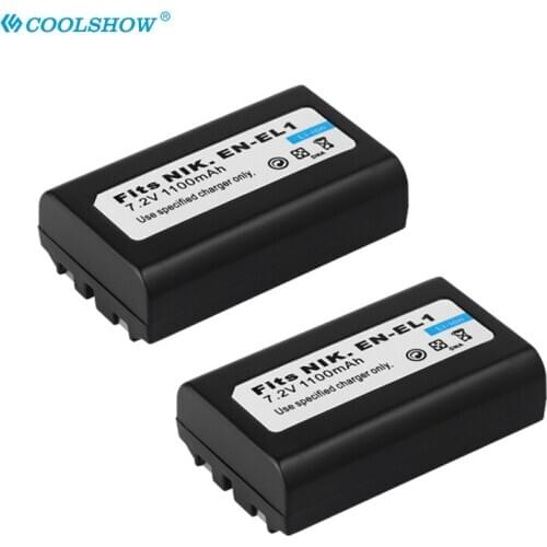 EN-EL1 EN EL1 ENEL1 Battery 1100mAh for Nikon Coolpix 500 775 880 885 990 995 4300 4500 4800 5000 5400 5700 8700 Batterie Camera