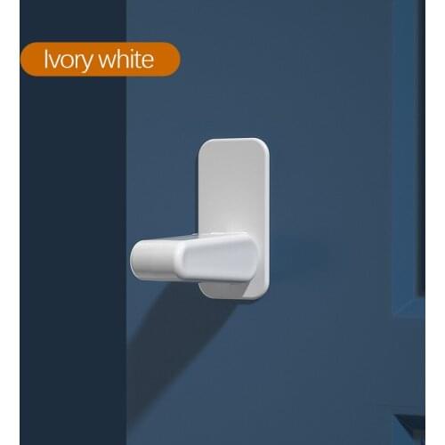 Door Handle Safety Lock Child Safety Lock Anti-opening Door Fixed Lock Sliding Window Lock Doors Adhesive Lever Handle Compatibl