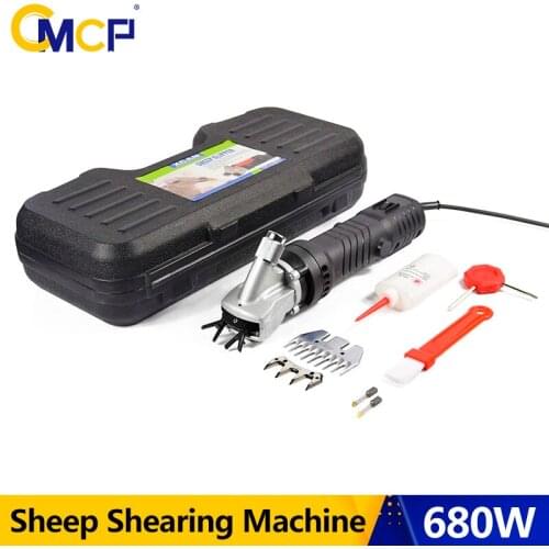 680W Sheep Clipper Electric Sheep / Goats Shearing Machine Pet Hair Cutter +1 set 13T straight tooth blade