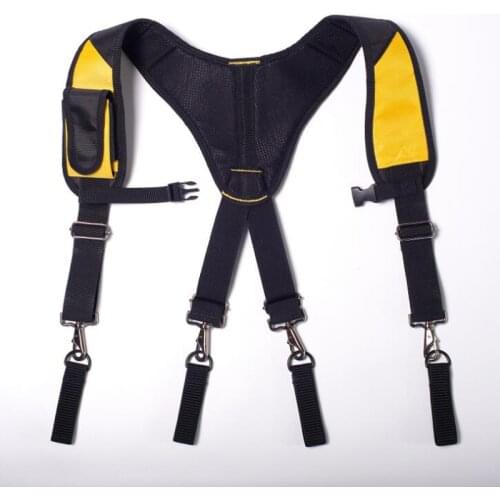 Mens Work Clothes Suspenders Straps Type X Tool Suspender For Hanging Tool Bag Reduce Heavy Weight Multi-Function Tooling Strap