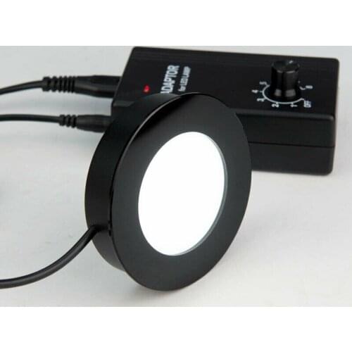 Microscope Bottom Light Supplementary Source LED Lamp Lighting 90v-265V 3.6W for Binocular Stereo Digital USB Video Microscope