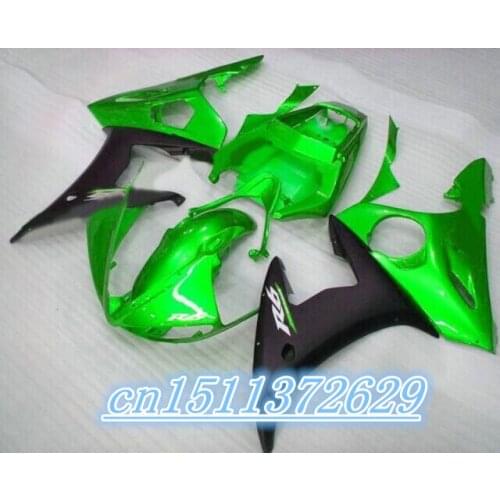 Fairing for YZF-R6 03-05 YZF R6 03 04 05 YZFR6 R6 2003-2005 2003 2004 2005 green black