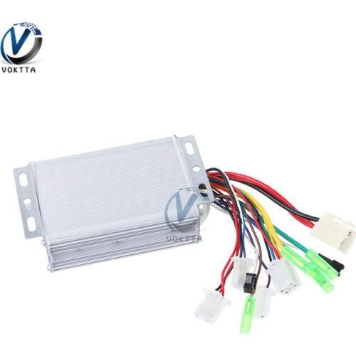 DC 36V/48V 350W Brushless DC Motor Regulator Speed Controller for Electric Bicycle Lithium Battery E-bike Scooter 103x70x35mm