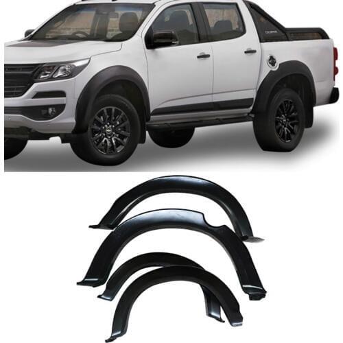Exterior auto accessories 4x4 car parts fender flare fit for chevrolet CHEVY COLORADO 2016-2019 WHEELS COVER TRIMS FENDER FLARES