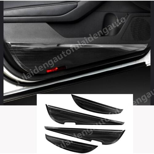 4pcs For Nissan Teana Altima 2019-2020 door stainless steel protection pad anti kick mat Cover Trim Car Styling Accessories