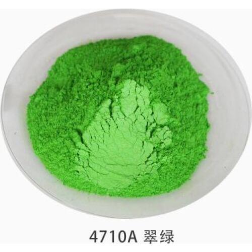 500g/bag Green Color Apple Green Pearlescent Powder Mica powder Pigment Pearl Powder Eyeshadow Glitter Coating Material